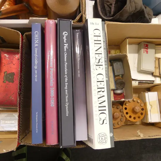 6 COFFEE TABLE REFERENCE BOOKS ON ORIENTAL ANTIQUES