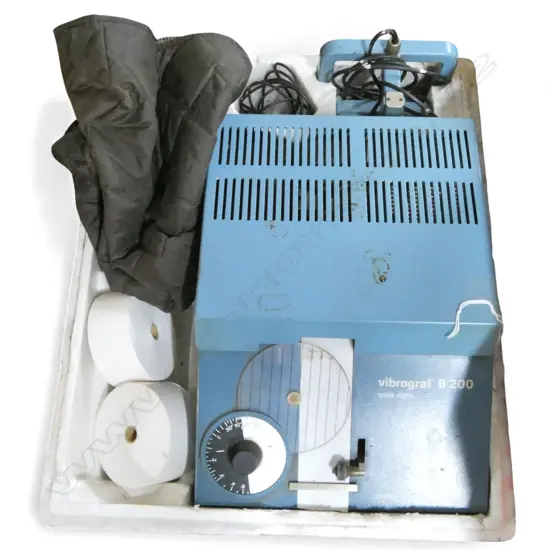 VIBROGRAF B200 IN ORIGINAL POLYSTYRENE BOX L420MM