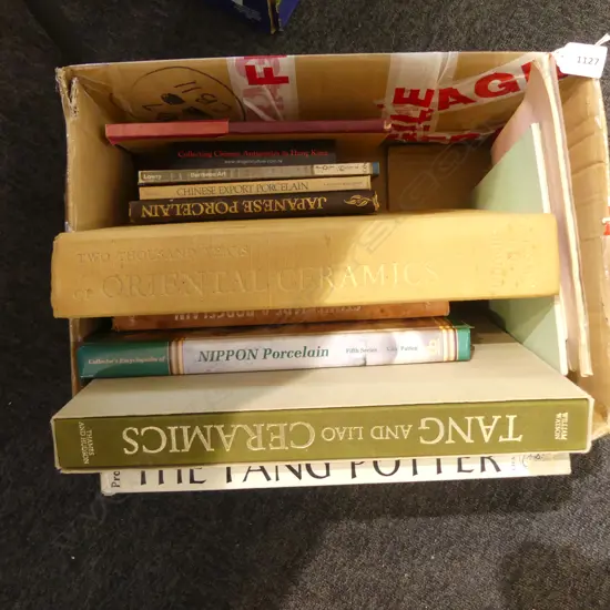 10 COFFEE TABLE REFERENCE BOOKS ON ORIENTAL ANTIQUES & 3 MAGIZENES