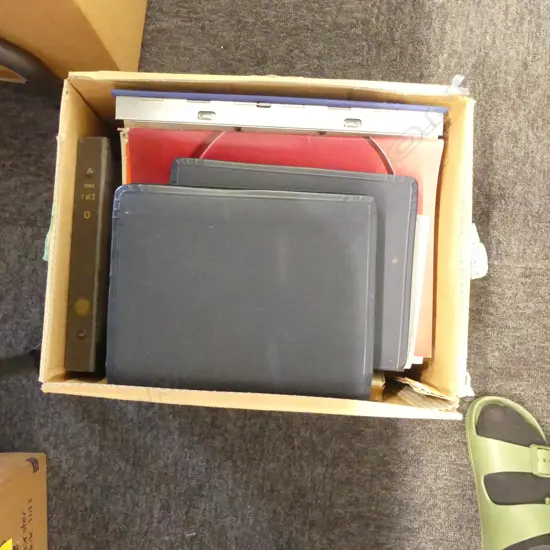 BOX OF WATCH PART REFERENCE BOOKS CITIZEN ETC