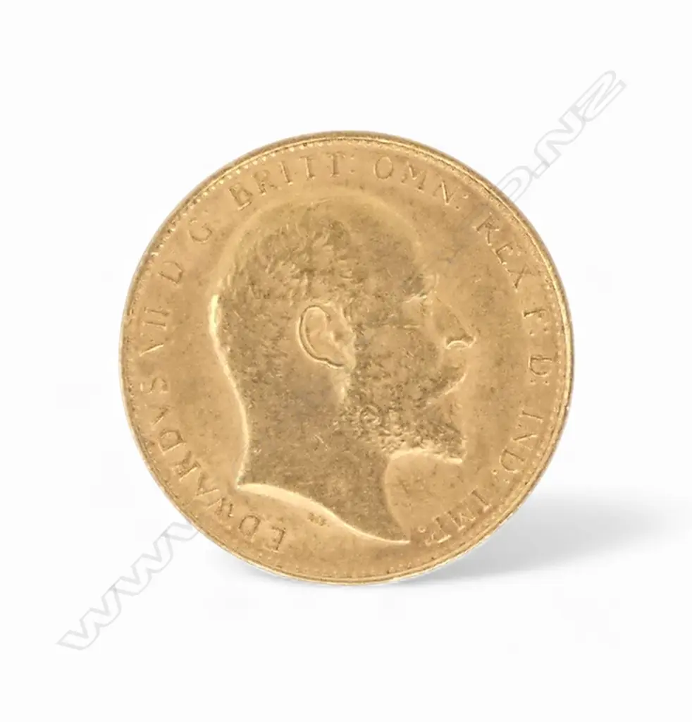 1909 GOLD FULL SOVEREIGN Image 1++