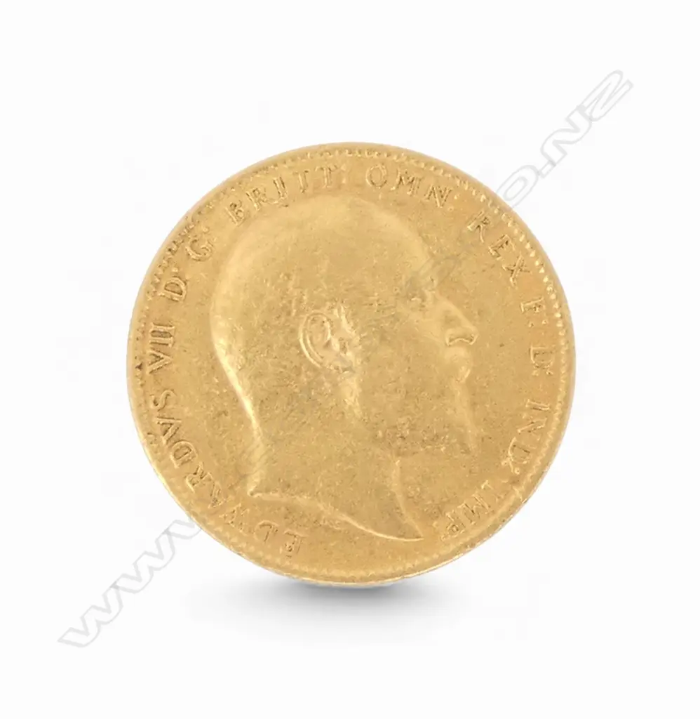 GOLD FULL SOVEREIGN 1903 English mint Image 1++