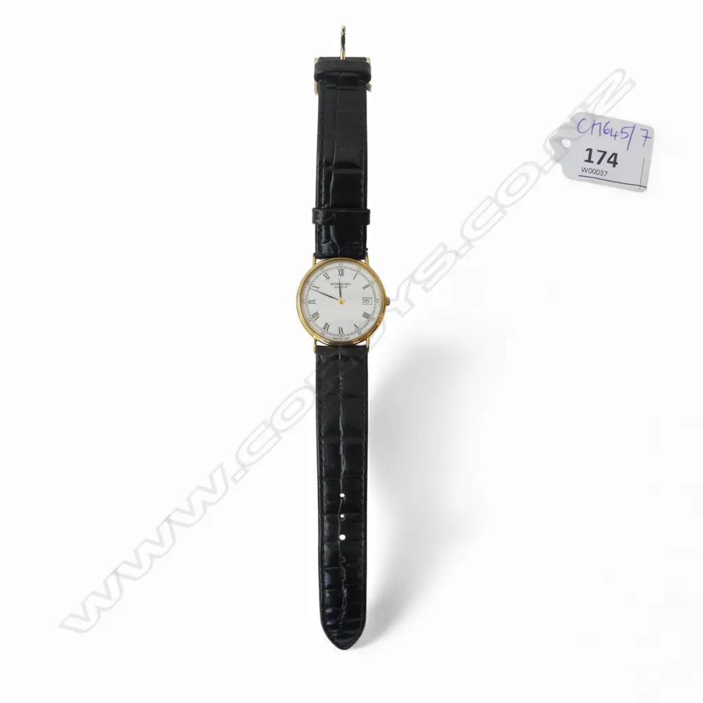 RAYMOND WEIL 18ct GP WRIST WATCH Image 1++