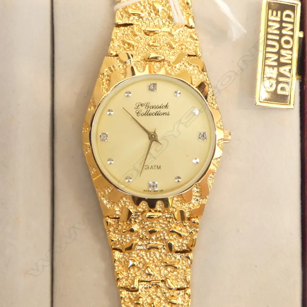 LE GASSICK COLLECTIONS 3ATM WRISTWATCH Image 1++