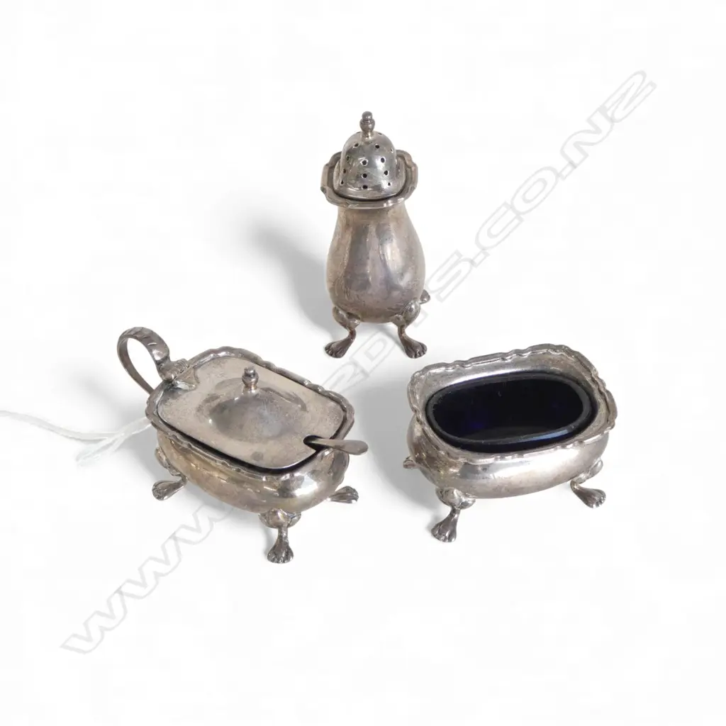 3 PCES STG SILVER, 110.20gms Image 1++