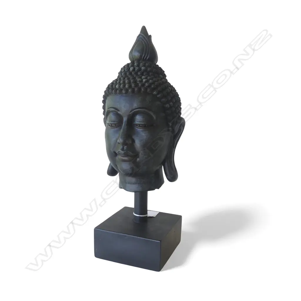 BUDDHA HEAD ON STAND H.410mm Image 1++