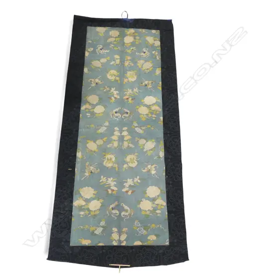 LARGE SILK SCROLL BUTTERFLIES & FRUIT L1400 W730MM