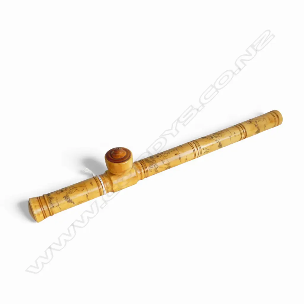 CHINESE BONE PIPE L.360mm Image 1++