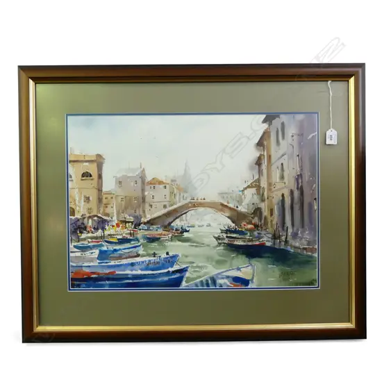 J. K. REED, VENICE WC, SIGNED & DATED 2000 400x580mm