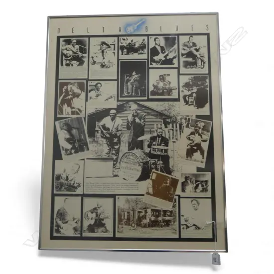 DELTA BLUES PRINT 750x560mm