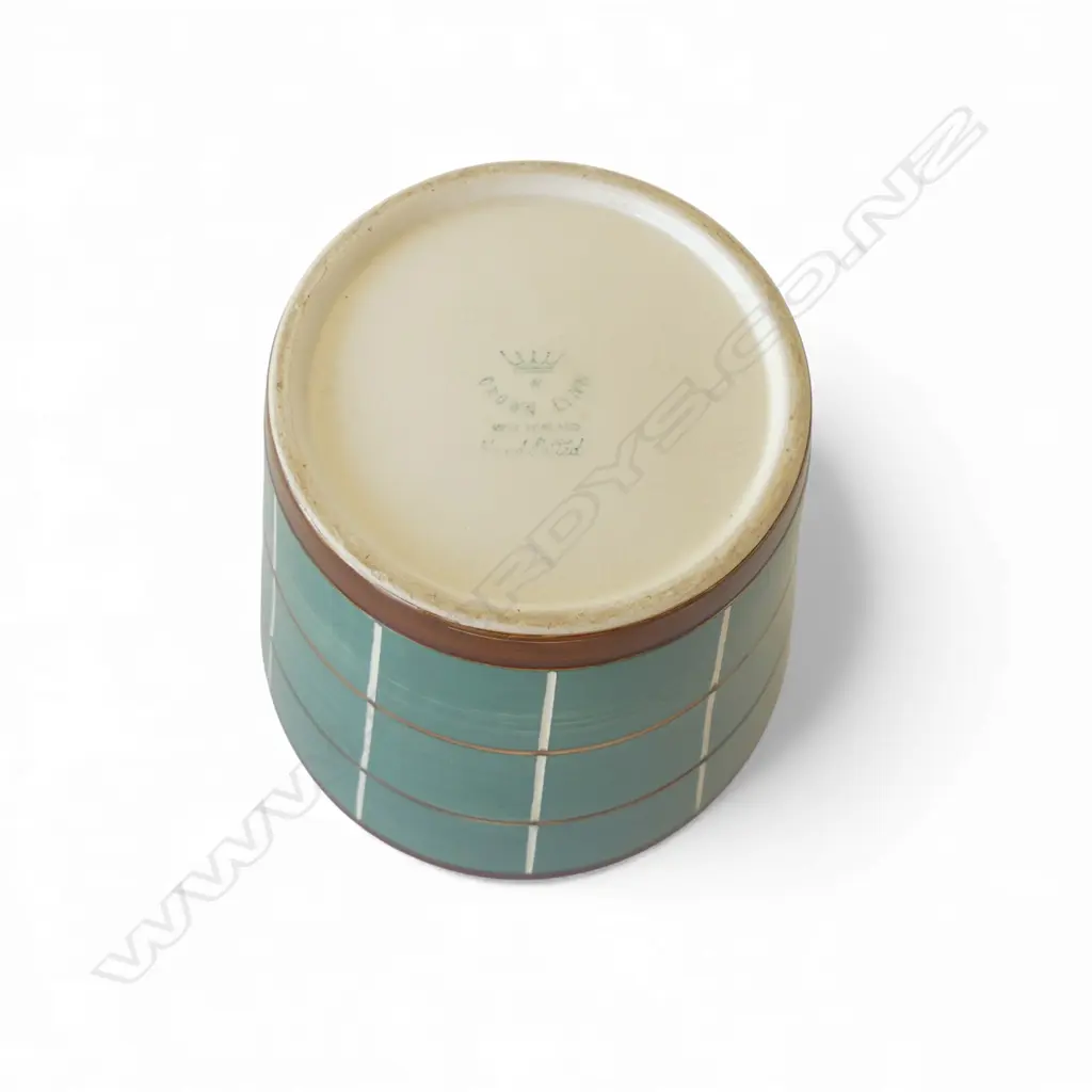 CROWN LYNN HAND POTTED BOWL by Daniel Steenstra H.155mm Image 1++