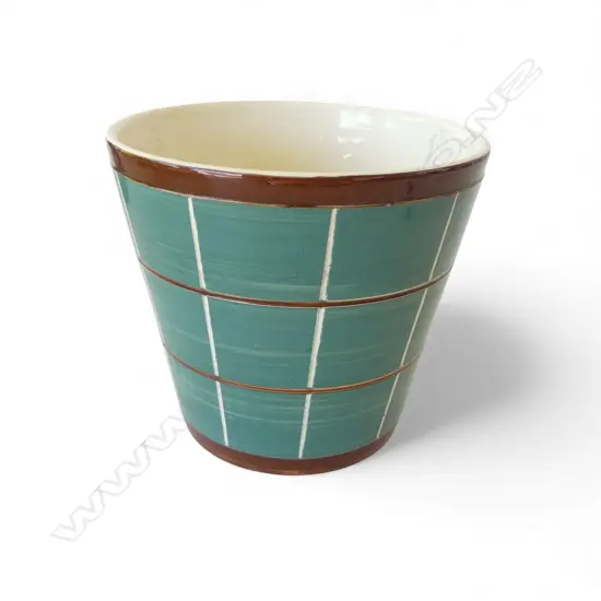 CROWN LYNN HAND POTTED BOWL by Daniel Steenstra H.155mm