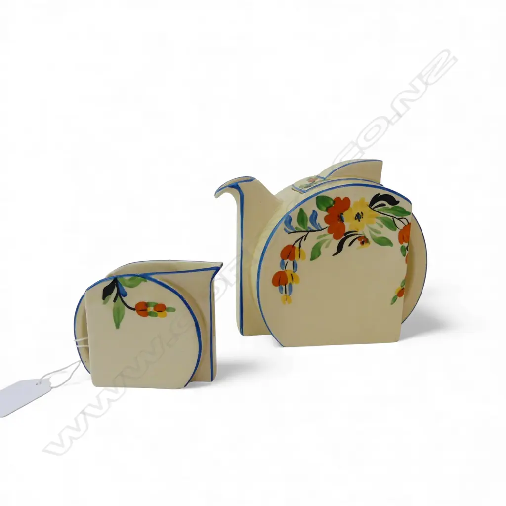 DECO TEAPOT & MILK JUG H.115mm Image 1++