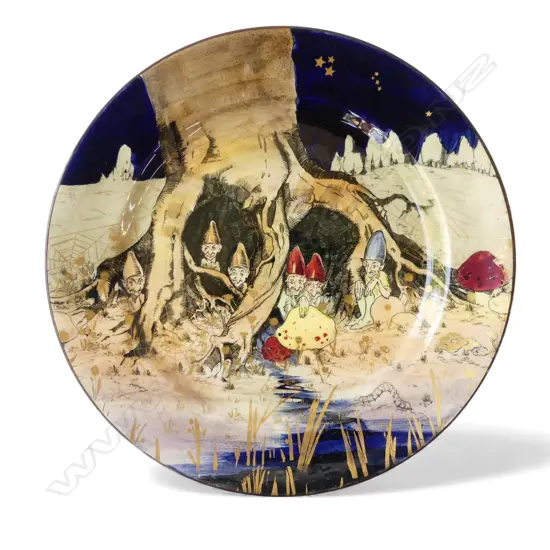 ROYAL DOULTON GNOMES PLATE 265mm dia