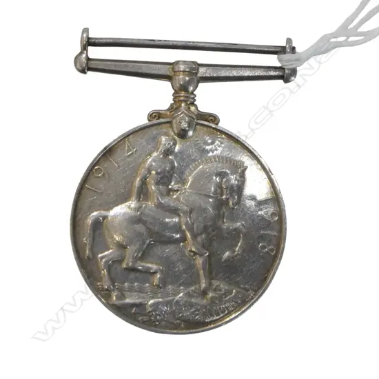 WWI SILVER VICTORY MEDAL TO DVR E. SUCKLING R.A. 32.10gms