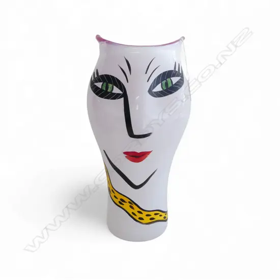 KOSTA BODA 'OPEN MINDS' GLASS VASE by ULRICA HYDMAN-VALLIEN, H.330mm