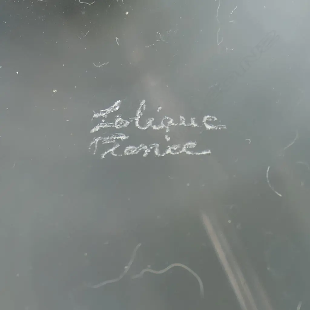 PR LALIQUE Fontainebleau CRYSTAL DECANTERS H.255mm (France,  c.1996-2000) etch Image 1++