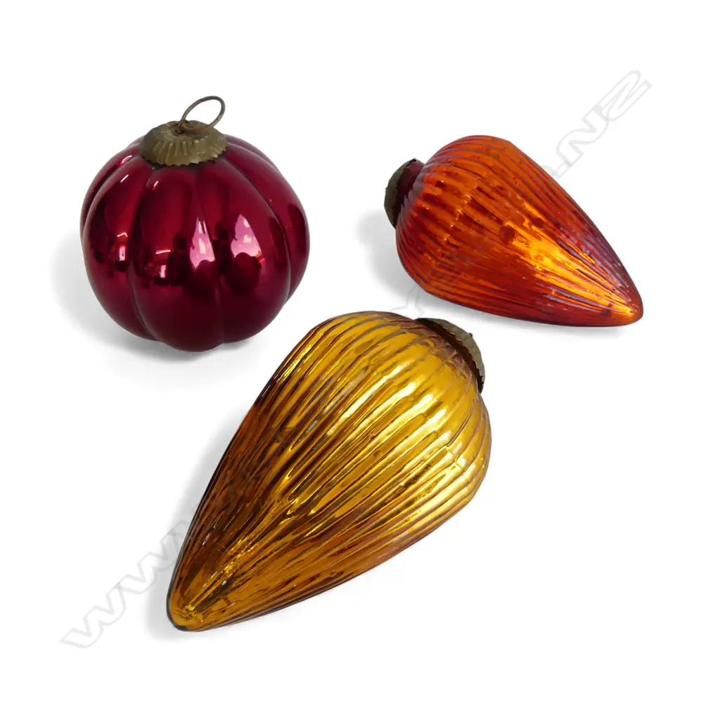 3 KUGEL CHRISTMAS BAUBLES H.210mm Image 1++