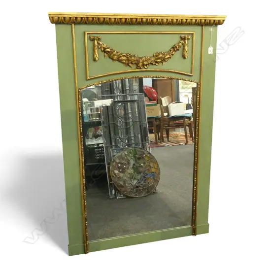 GREEN GOLD TRUMEAU MIRROR 1220x870mm