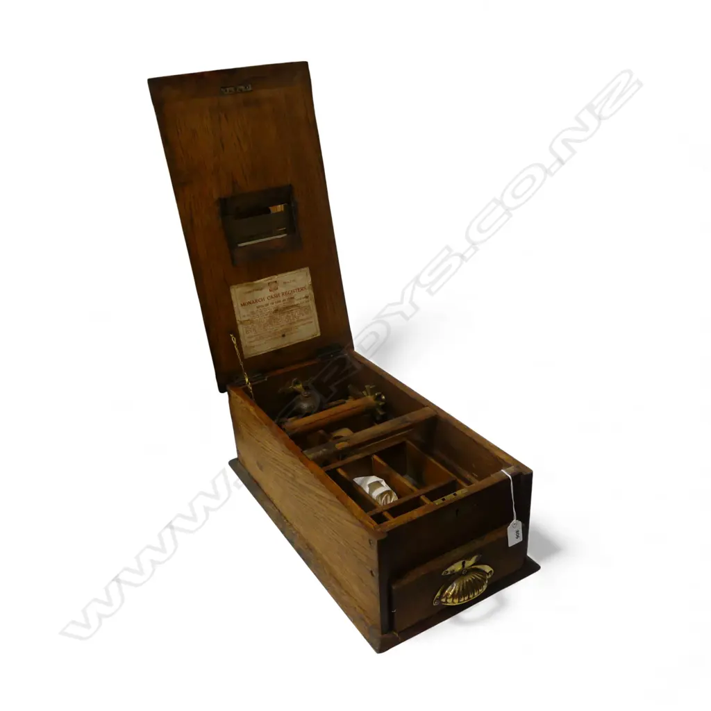 BRITISH MADE MONARCH CASH REGISTER 270x510x200mm Image 1++
