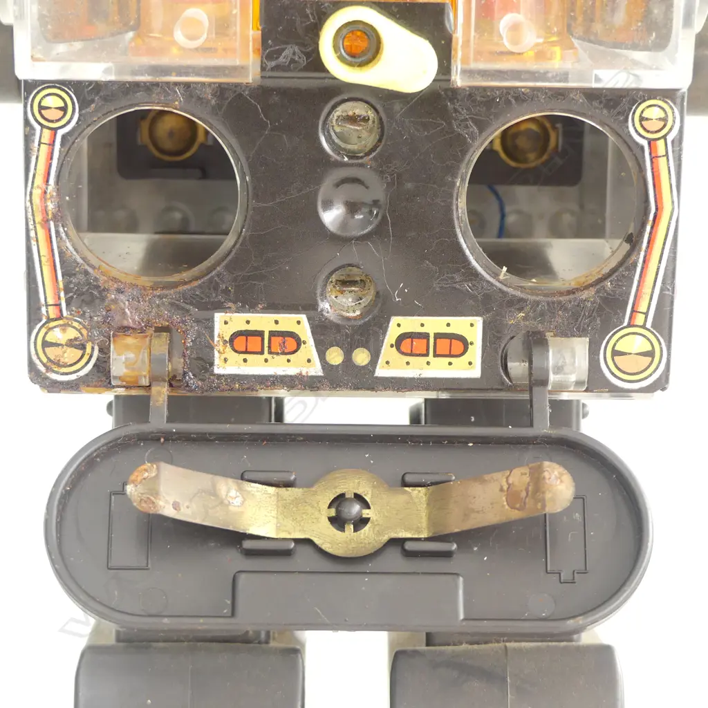 VINTAGE BOXED PISTON ROBOT H.260mm Image 1++