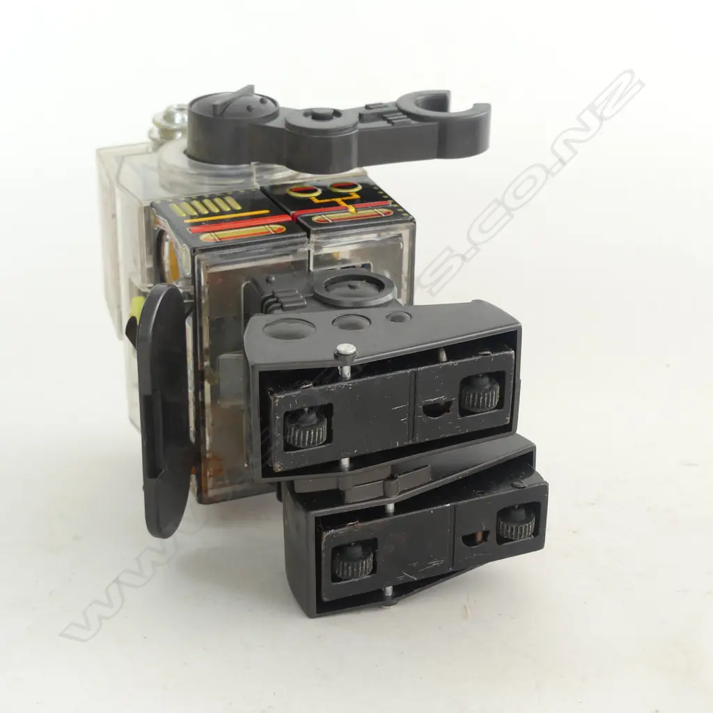 VINTAGE BOXED PISTON ROBOT H.260mm Image 1++