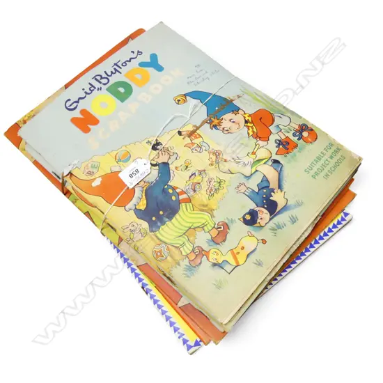 6 x 1950's SCRAP BOOKS: Royals + fashion + stars etc