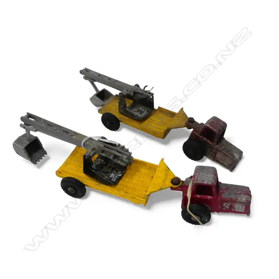2 X FUN HO! HEAVY MOVERS - ARTICULATED DITCH DIGGERS