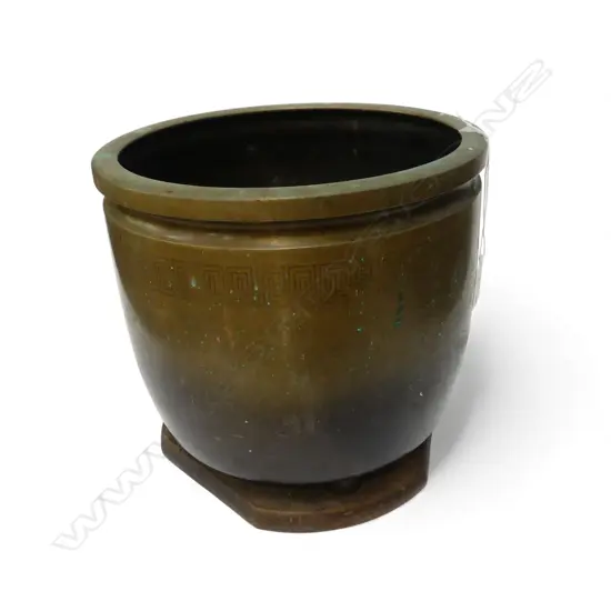 ORIENTAL BRASS INCENSE BURNER H.245mm
