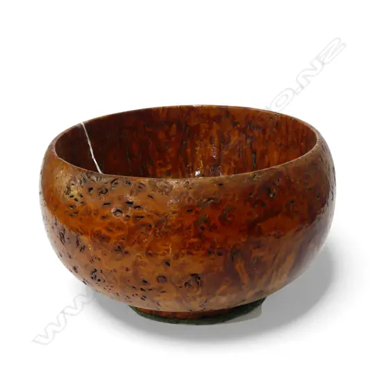 LGE OLD BURR TOTARA? BOWL Dia.250mm