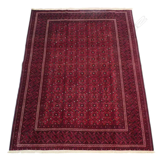 HAND KNOTTED WOOL PILE BASHIRI RUG, 2900 x 2000mm
