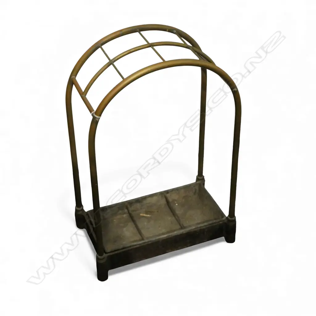 HEAVY BRASS UMBRELLA STAND H590MM Image 1++