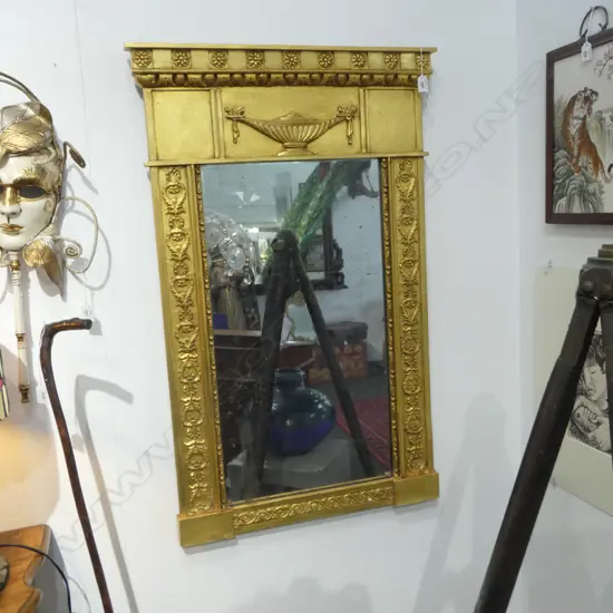 NEO CLASSICAL STYLE MIRROR 24k GOLD LEAF 1035x660mm
