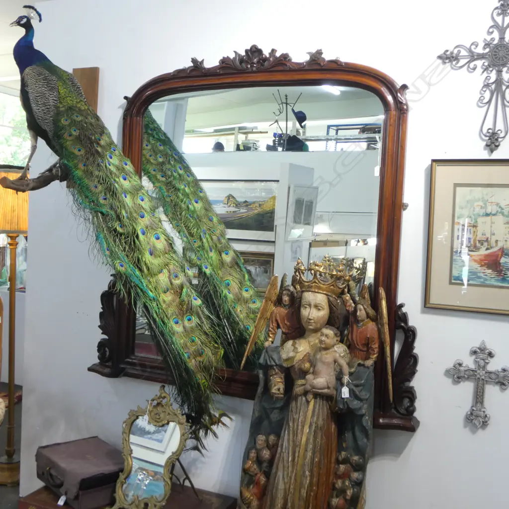 LARGE MANTLE MIRROR H.1410mm Image 1++