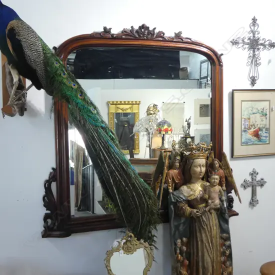 LARGE MANTLE MIRROR H.1410mm