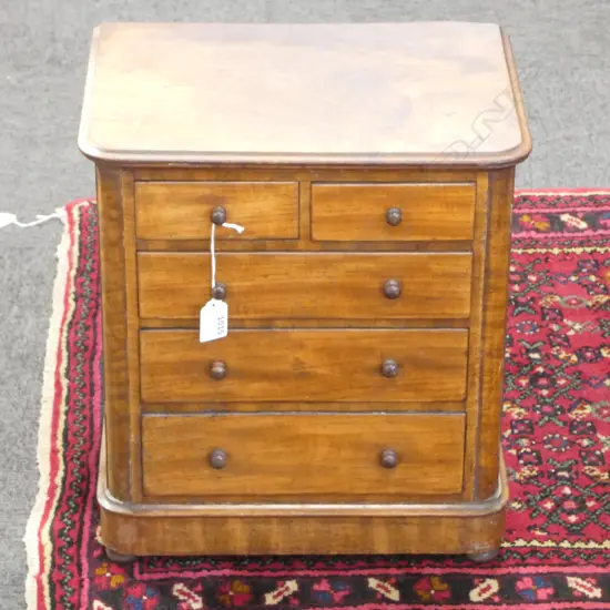 ANTIQUE MAHOGANY APPRENTICE CHEST 355x270x395mm