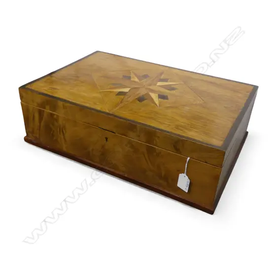 N.Z. COLONIAL MIXED WOODS BOX ... (WOODS IN DESCRIPTION) 455x305x140mm