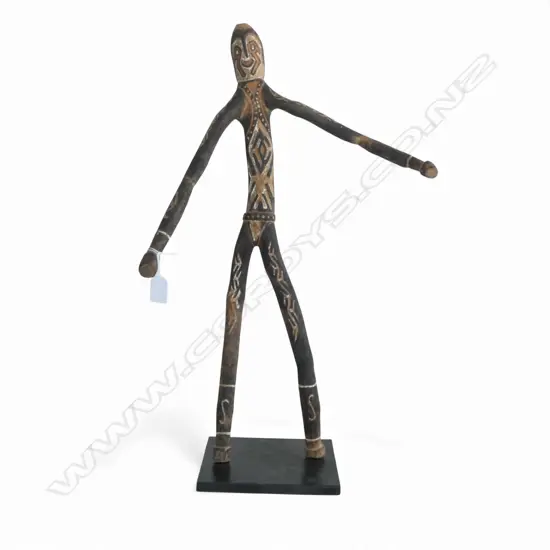 20thC KAKAME FIGURE PAPUA NEW GUINEA, WAPO CREEK, H.670mm