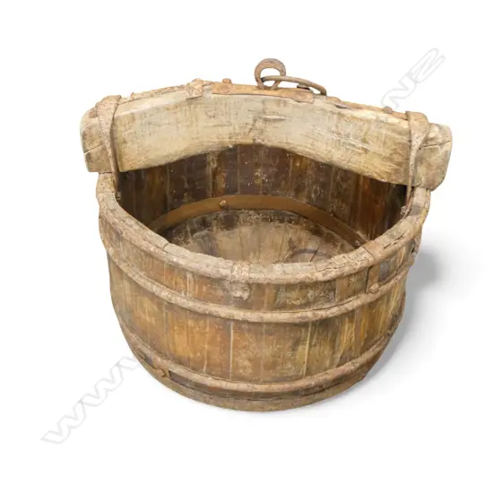 VINTAGE WATER SCOOP Ex. Riverhead Wharf H.580mm