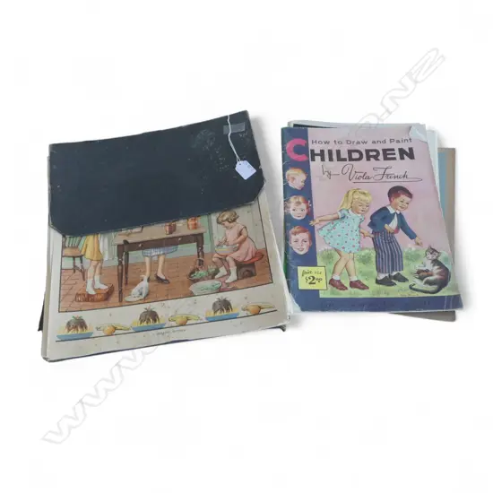 ASST. VINTAGE N.Z. SCHOOL POSTERS & OTHER SCHOOL EPHEMERA