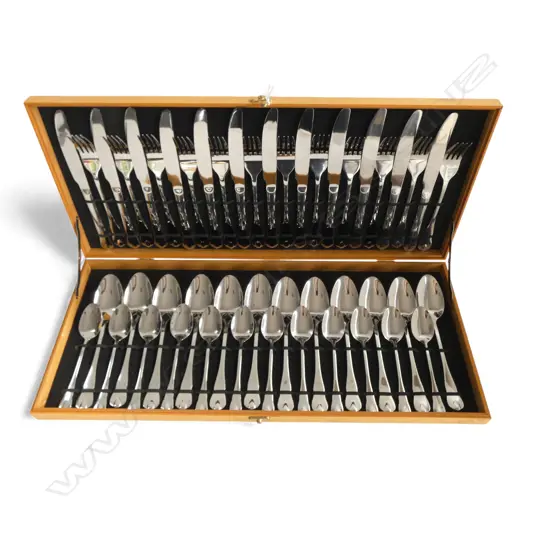 CASED S/STEEL 12 PC CUTLERY SET L580MM