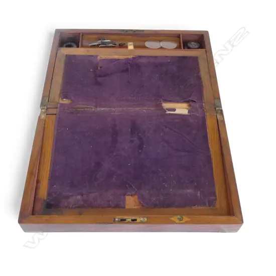 WRITING SLOPE  WITH INK WELLS L350MM