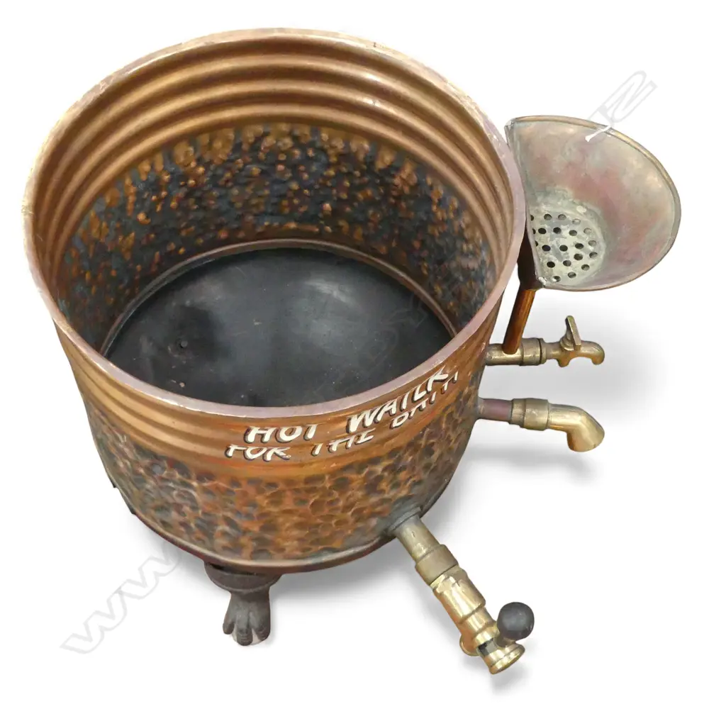 VINTAGE COPPER & BRASS CALIFONT Dia.500mm Image 1++