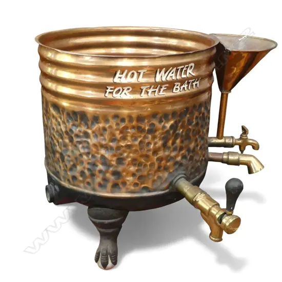 VINTAGE COPPER & BRASS CALIFONT Dia.500mm