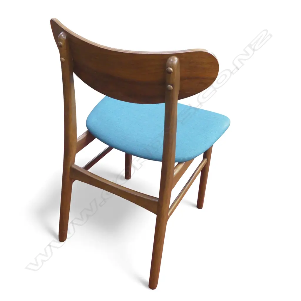 4 RETRO WOODEN DINING CHAIRS H.800 X 500MM Image 1++