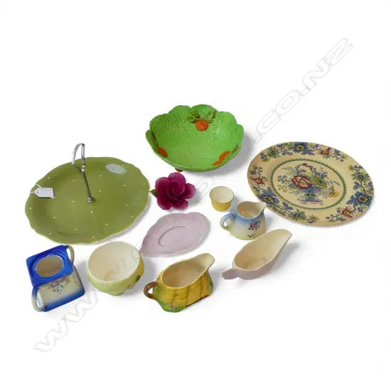 ASST. CHINA Incl. CARLTON WARE BOWL Dia.210mm