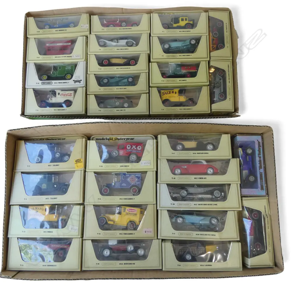 30 BOXED MATCHBOX MODELS OF YESTERYEAR Image 1++