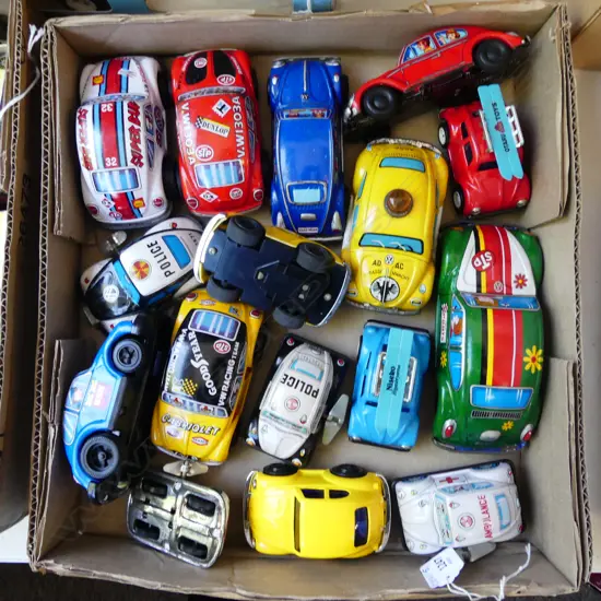 ASST. VINTAGE TIN VW CARS