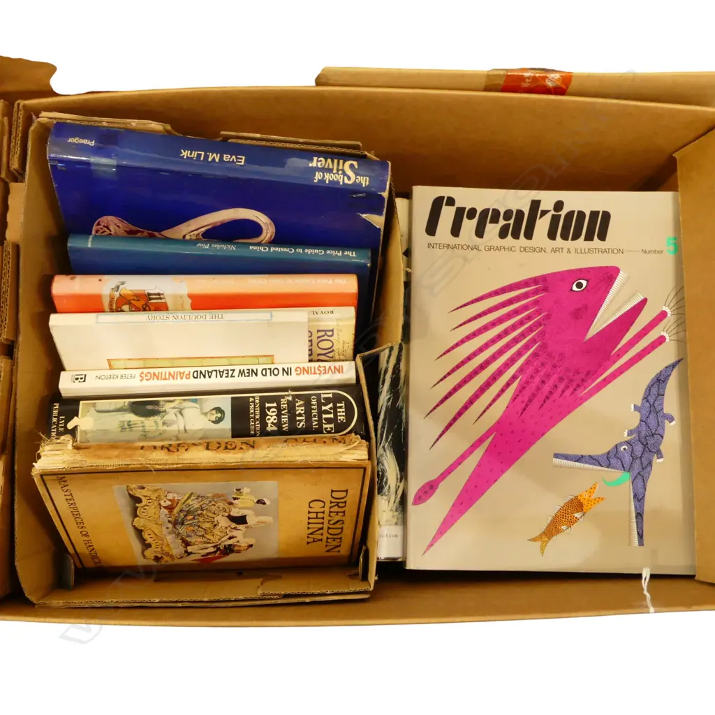 ASST. BOOKS INCLD; GUIDES to COLLECTING SILVER & FINE CHINA Image 1++