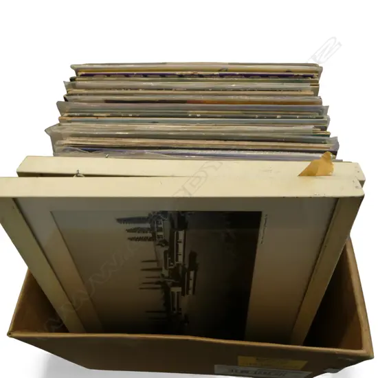 ASST. RECORDS + PR FRAMED ARCHITECTURAL MODEL PHOTOS